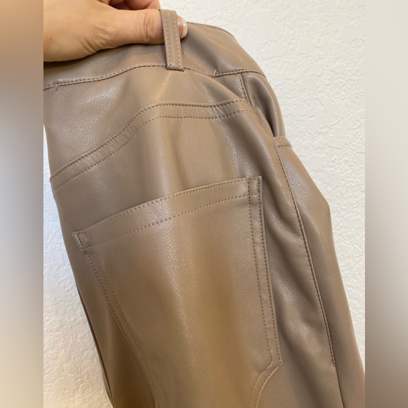 Dynamite Gisele Moon Rock Faux Leather Pants 00 - Picture 5 of 5